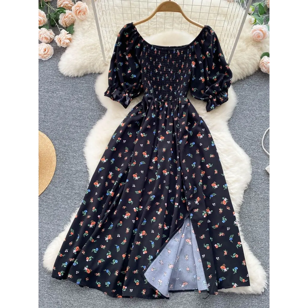 Puff Sleeve Party Dress