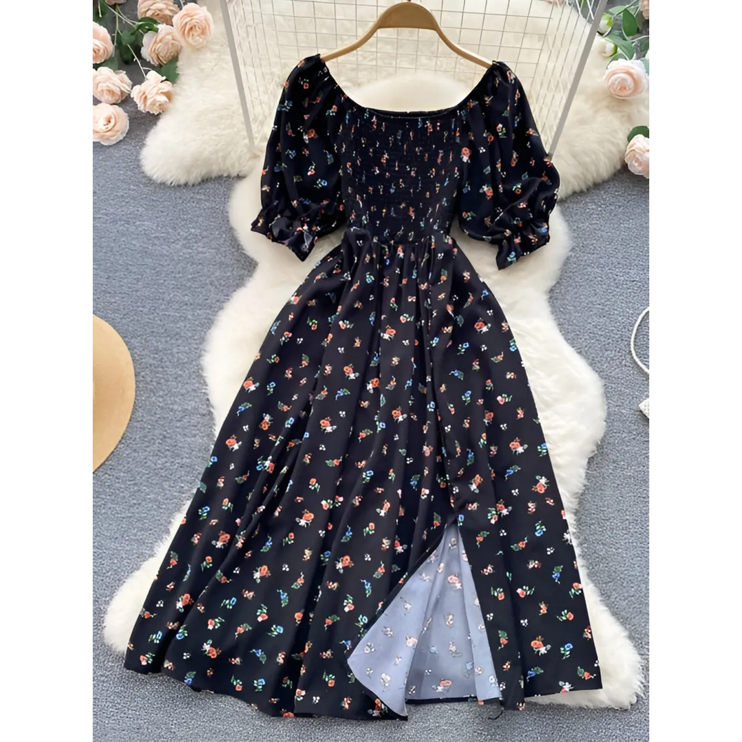 Puff Sleeve Party Dress