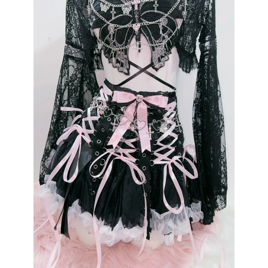 Punk Cross Tank: Alternative Fashion