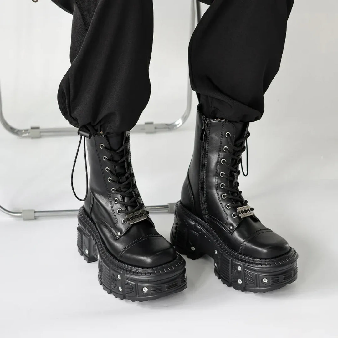 Women's Punk Platform Ankle Boots