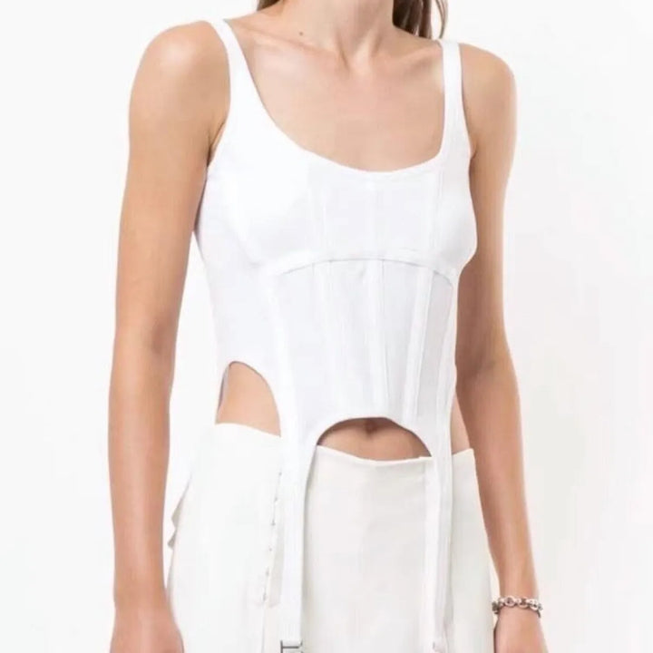 Punk Style Crop Top
