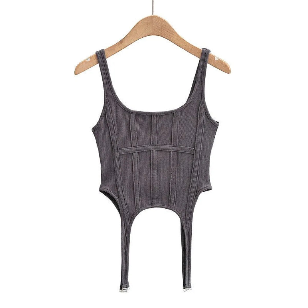 Punk Style Crop Top