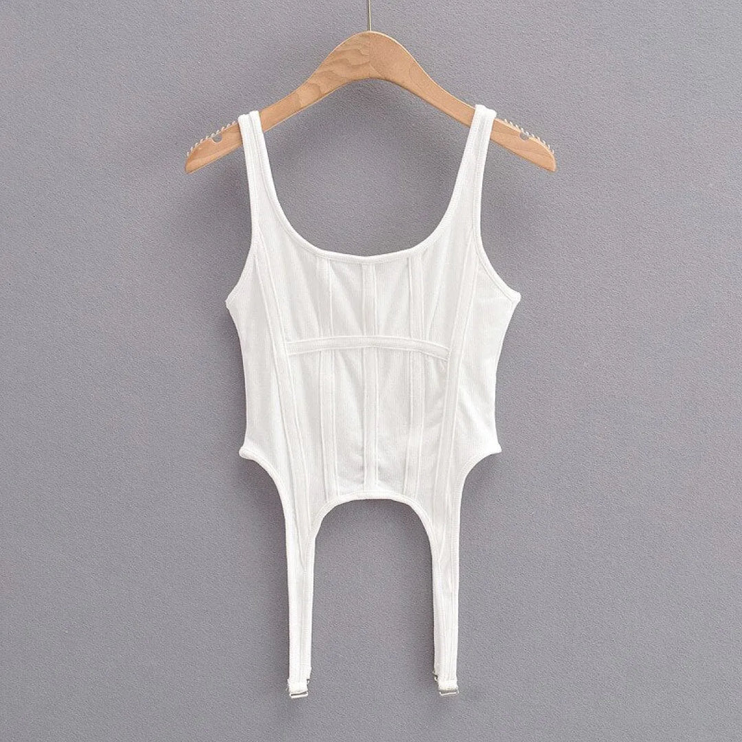 Punk Style Crop Top