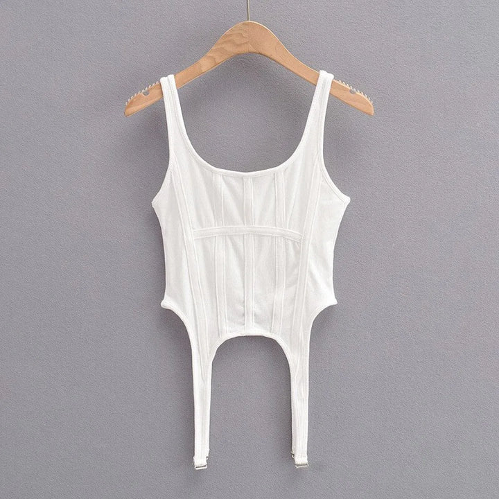 Punk Style Crop Top