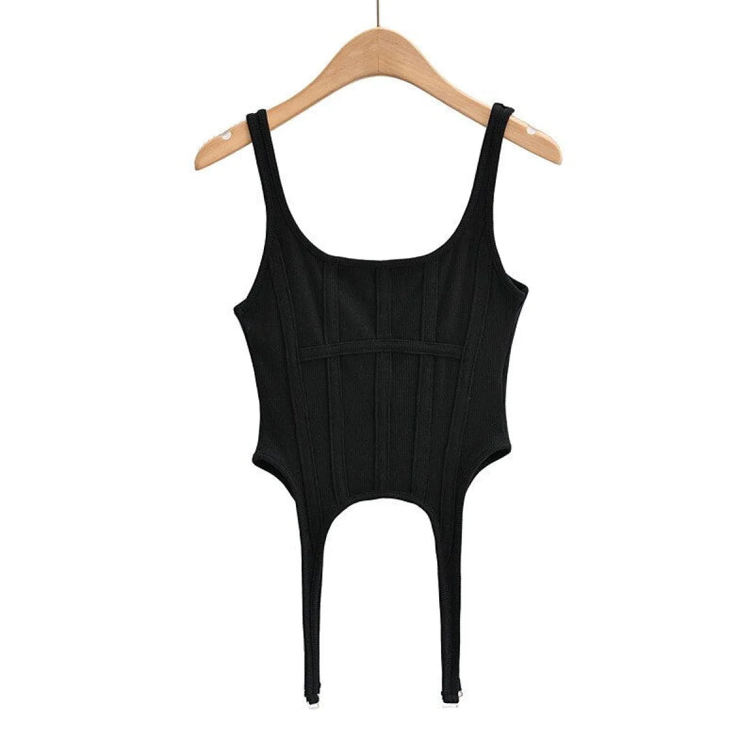 Punk Style Crop Top