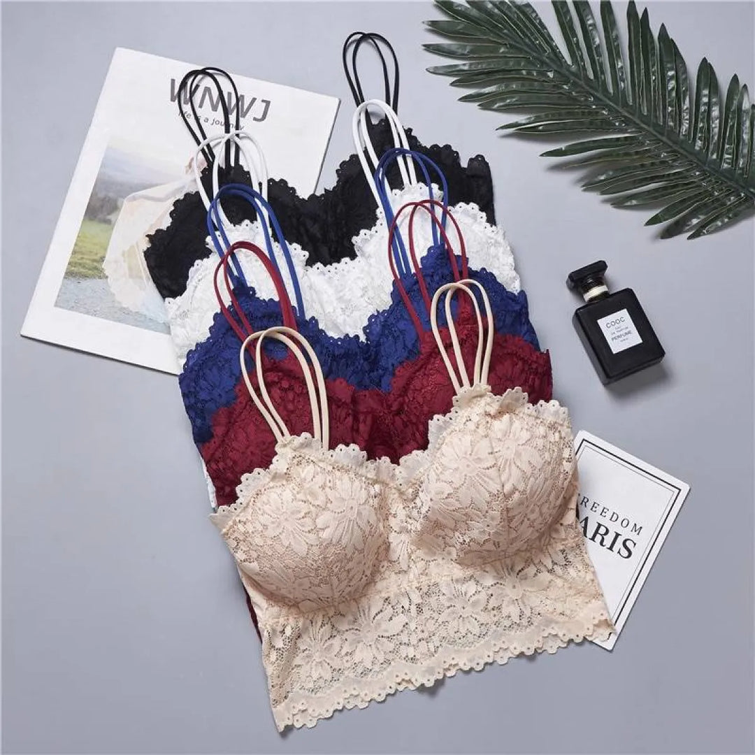 Lace V Neck Bralette