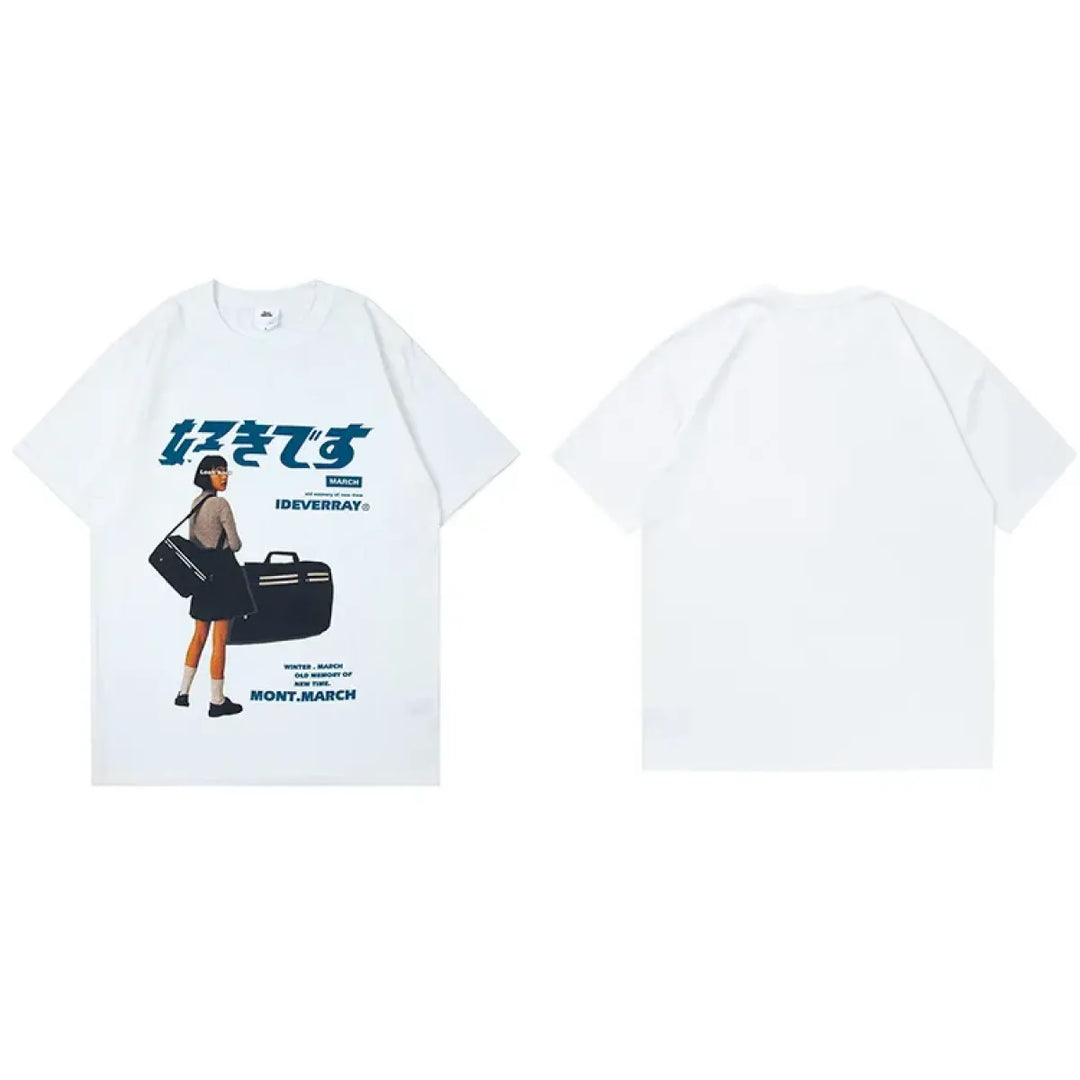 Retro Traveler Tee – Vintage-Inspired Journey Graphic Shirt