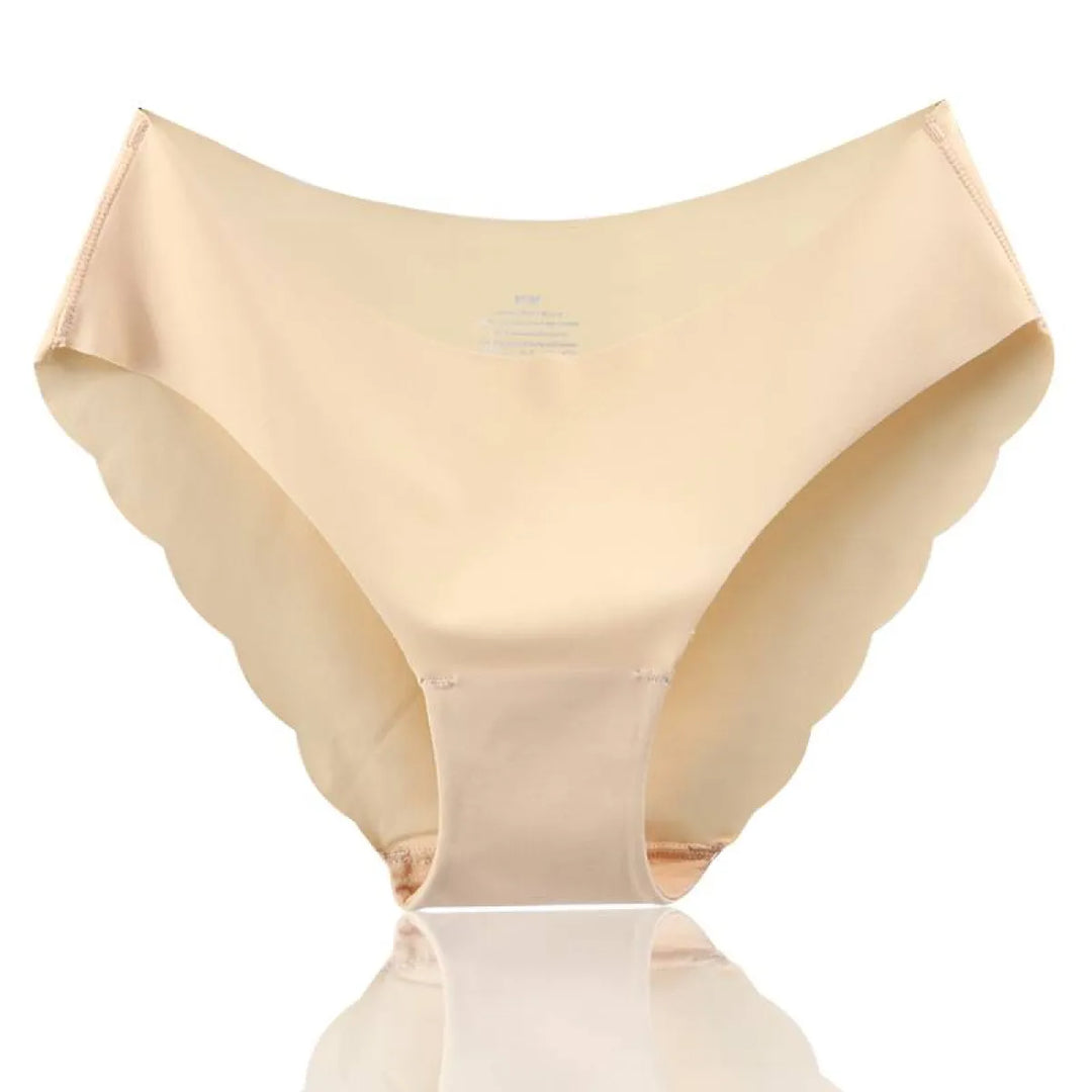 Low-Rise Seamless Panties Set - 3 Pcs