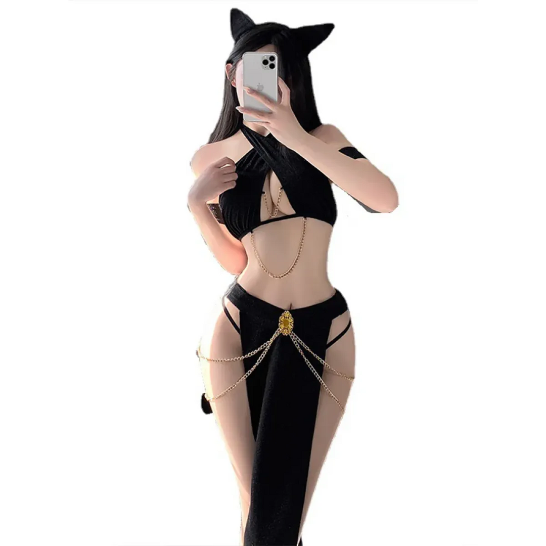 Seductive Nurse Fantasy Costume Set