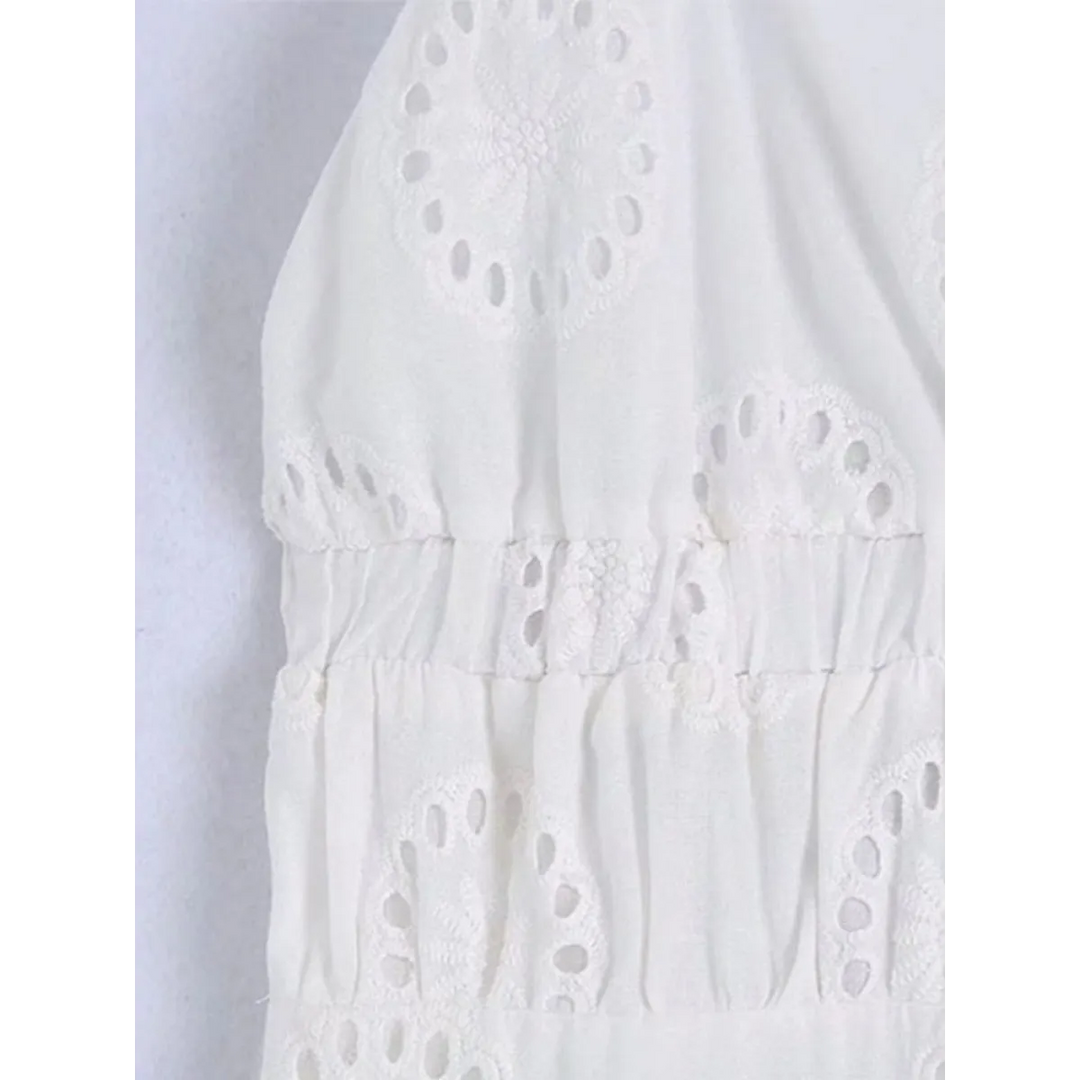 Sexy Backless Lace Dress