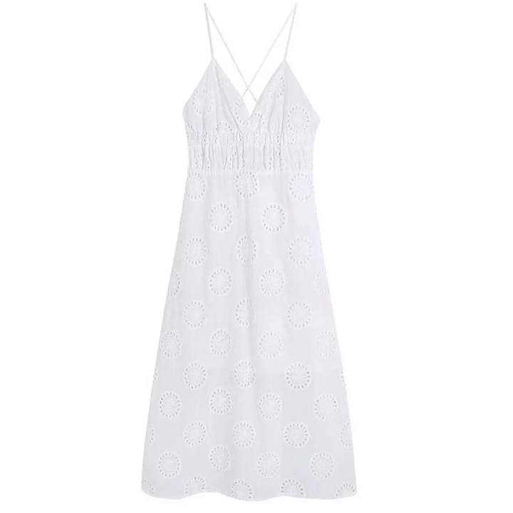 Sexy Backless Lace Dress