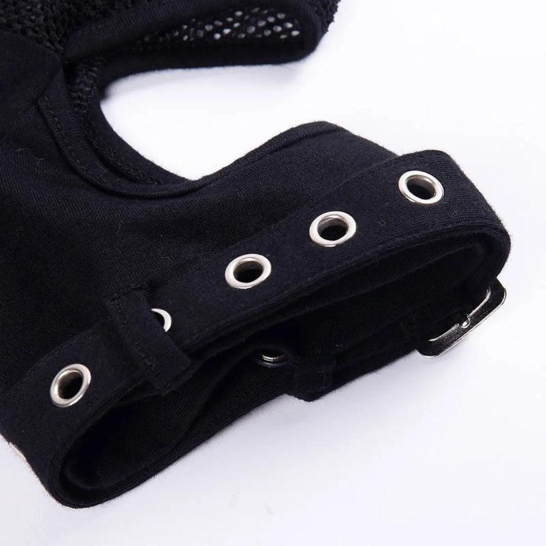 Sexy Hollow Open Chest Rivet T