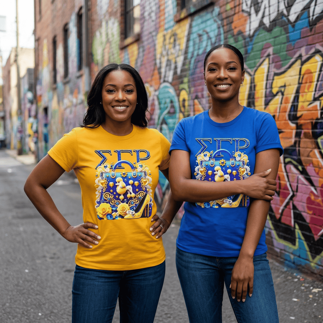 SGRho Poodle & Pearls Luxury Tee