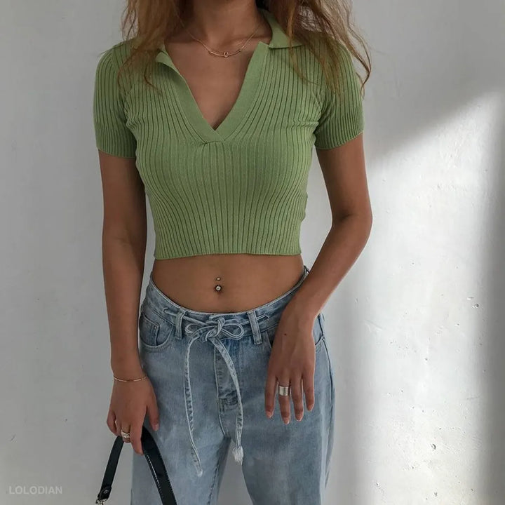 Women's Short Sleeved Polo