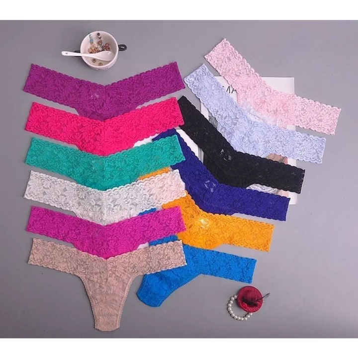 Silk Sexy Thongs for Women