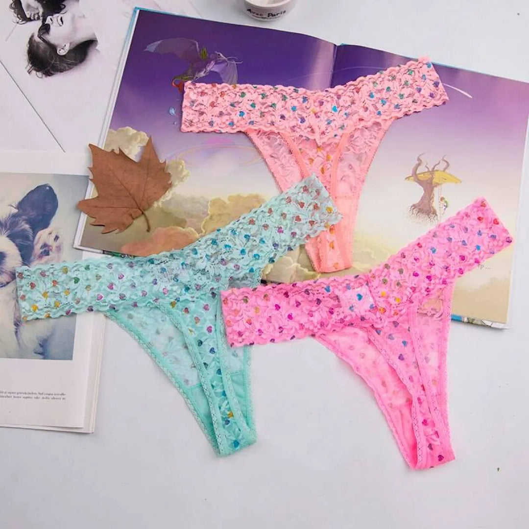 Silk Sexy Thongs for Women