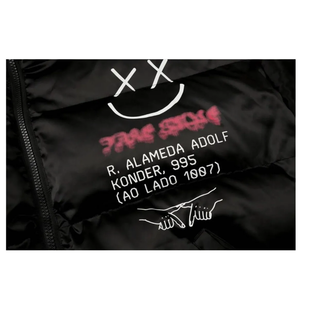 Smiley Face Puffer Jacket
