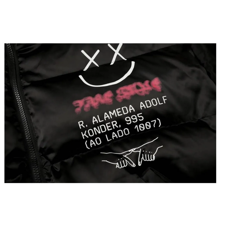 Smiley Face Puffer Jacket