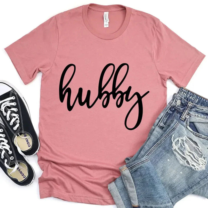 Hubby & Wifey Couple Tee