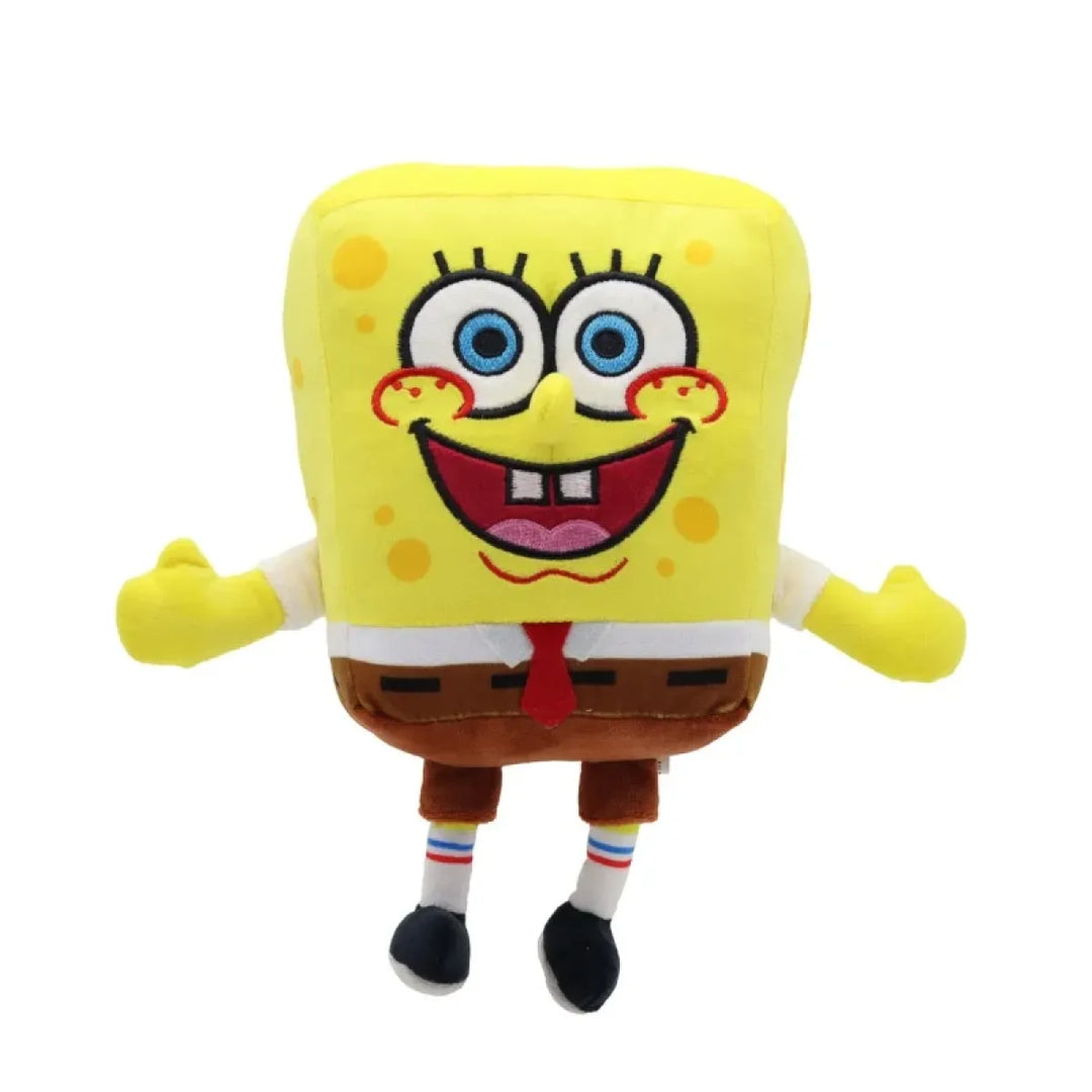 SpongeBob Plush Set – 8/4 Inch Cute Cartoon Character Bag Charms & Gifts