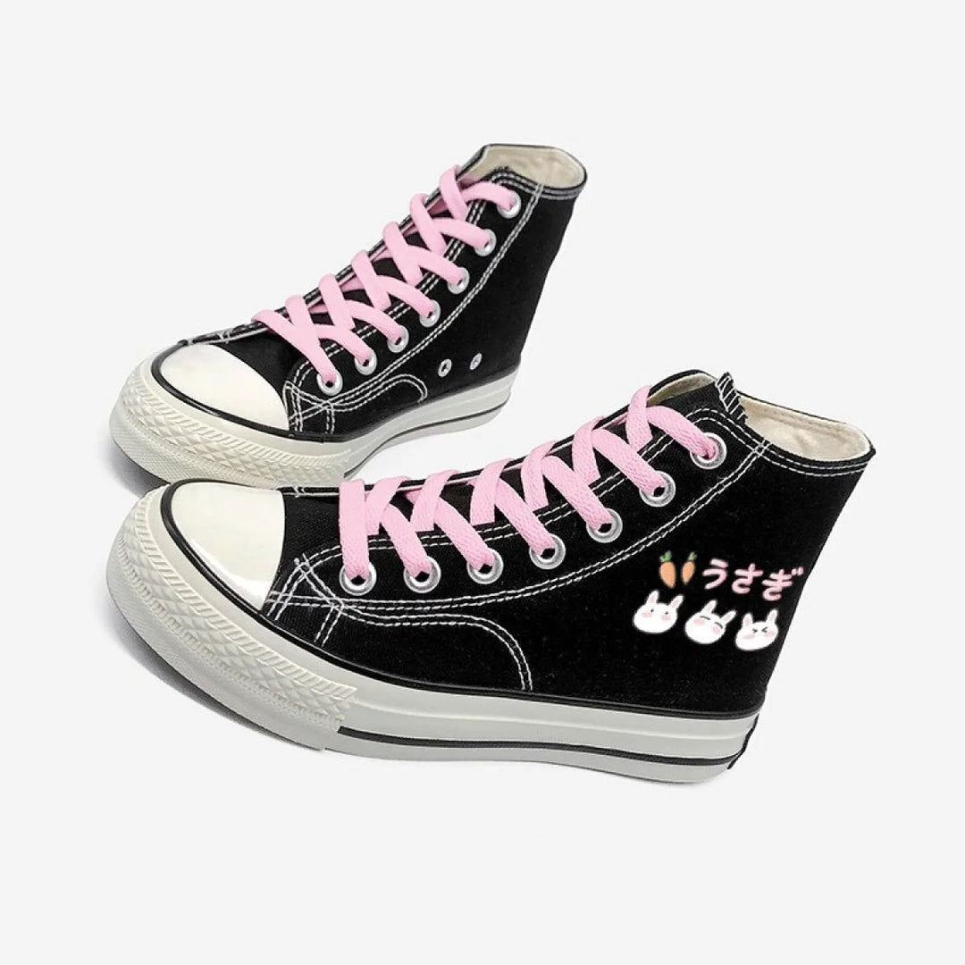 Spring Casual Lace-up Sneakers