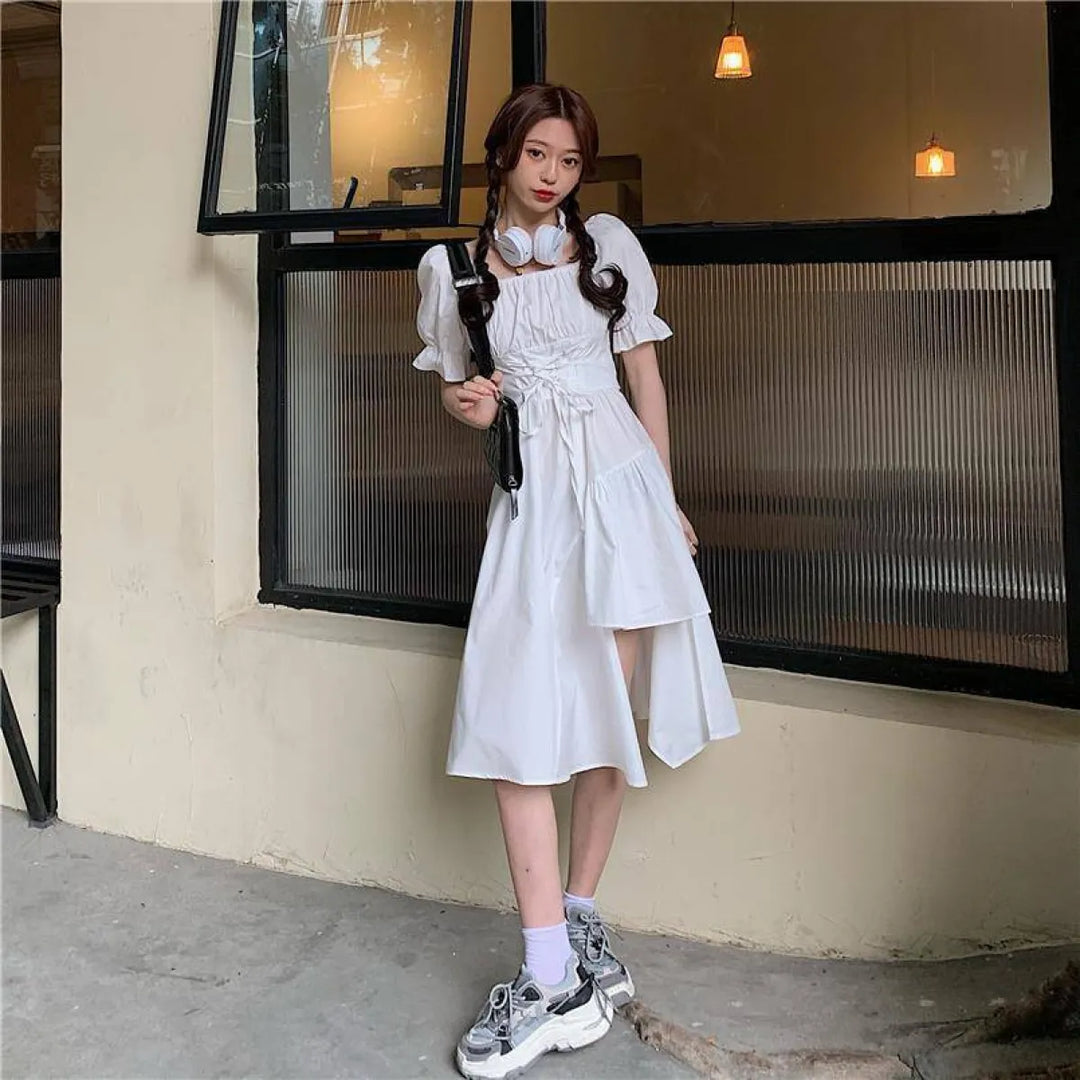 Kawaii Square Collar Dress