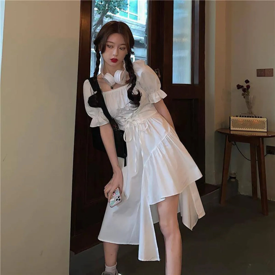 Kawaii Square Collar Dress