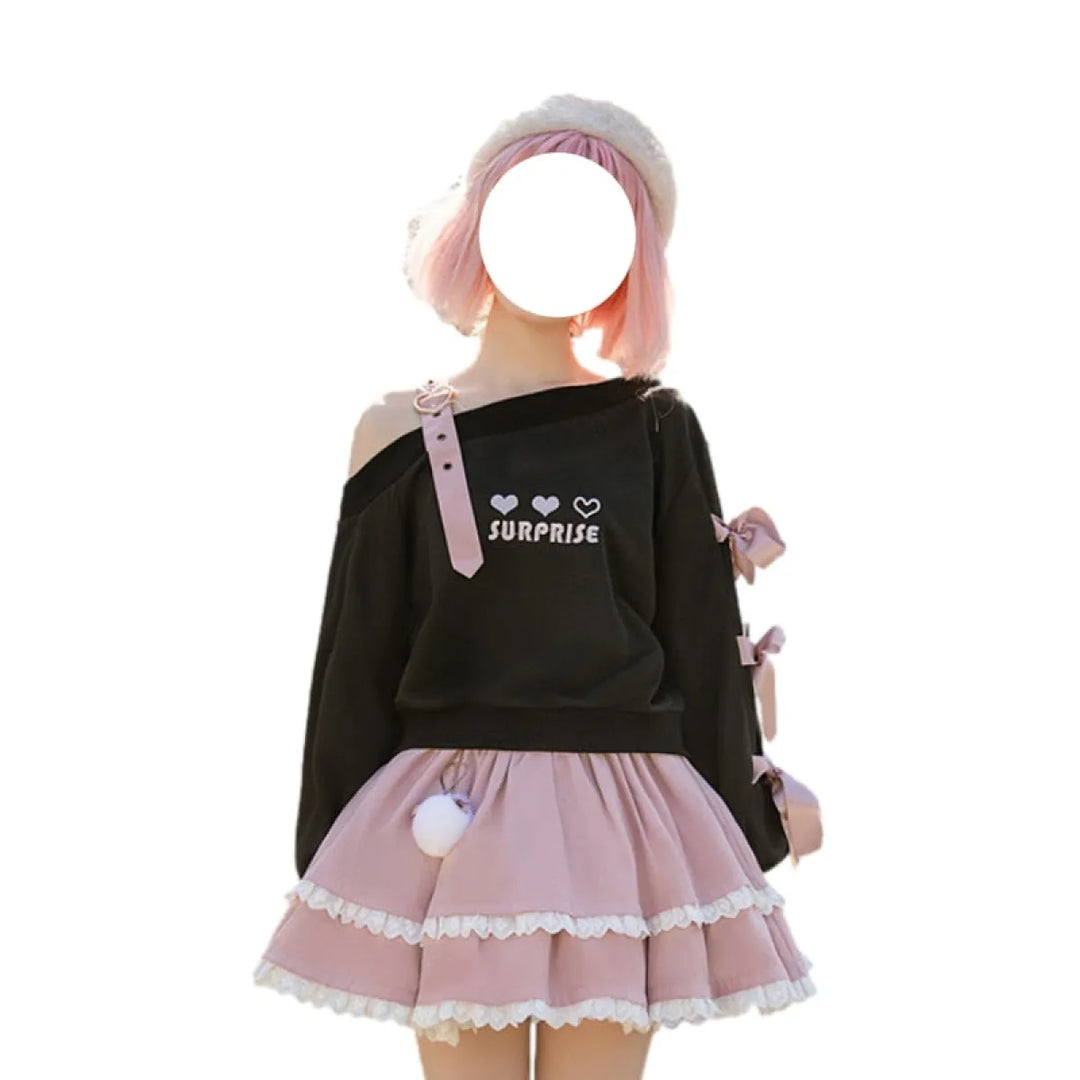 Surprise Me Top and Skirt Set