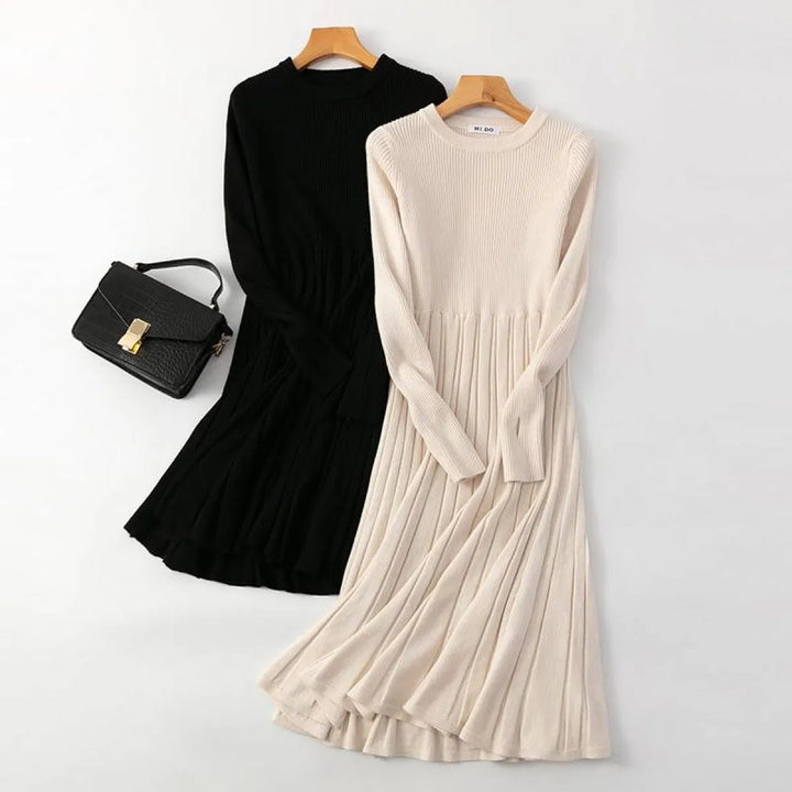 Midi Thick Sweater Dress