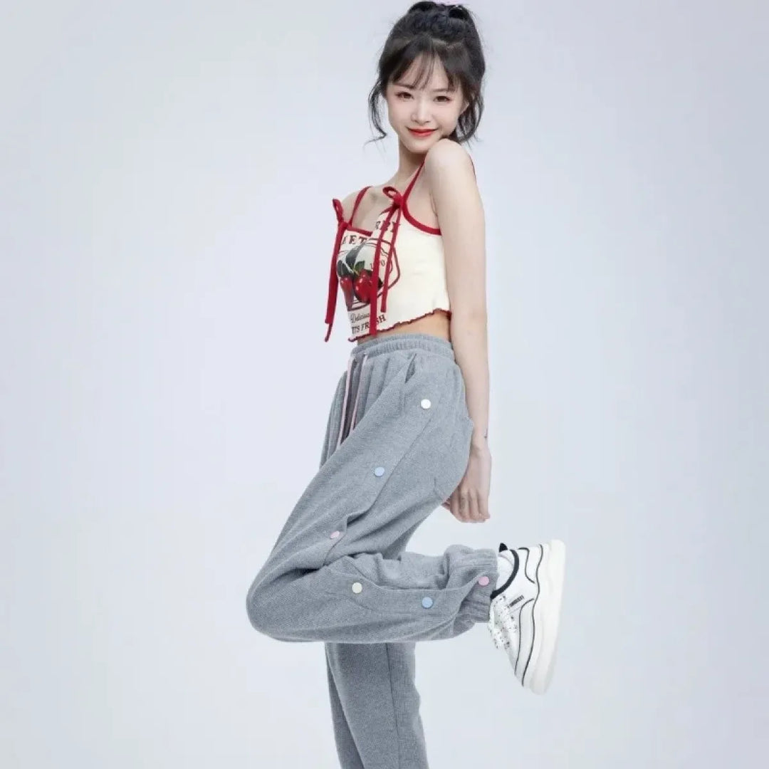Japanese Sweet Cherry Crop Top