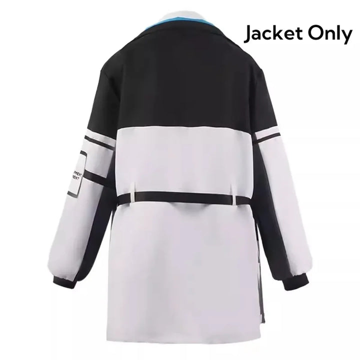 Blue Archive Tendou Arisu Cosplay Costume – Uniform, Wig & Coat Set