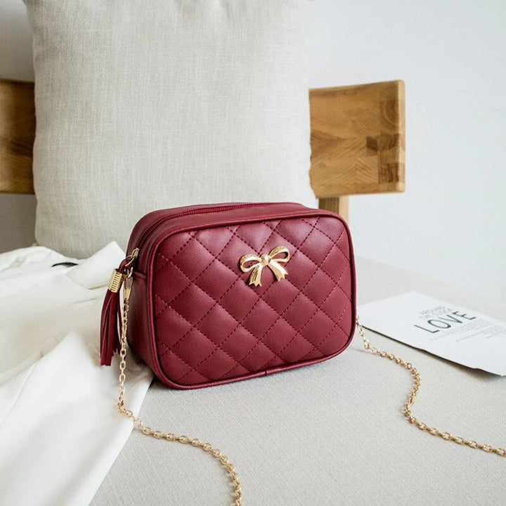 Trendy Small Tassel Messenger Bag