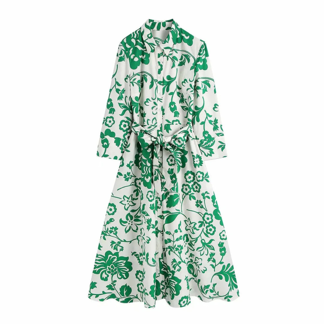 Vintage Floral Dress
