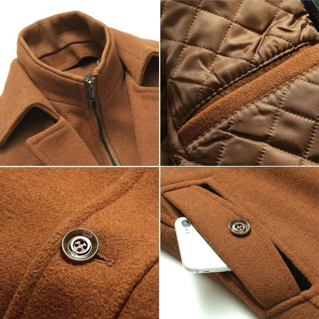 Men's Winter Wool Coat