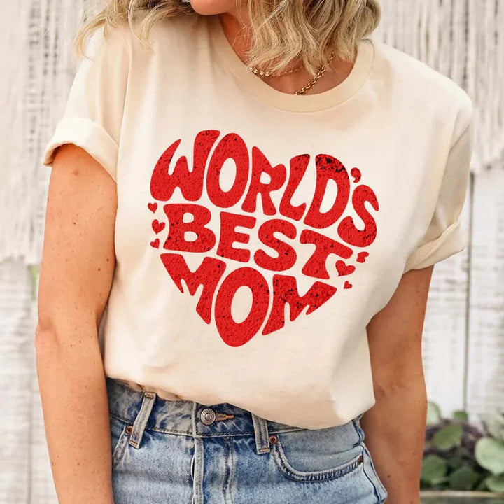 World's Best Mom T-Shirts – Cute, Funny & Stylish Designs for Super Moms
