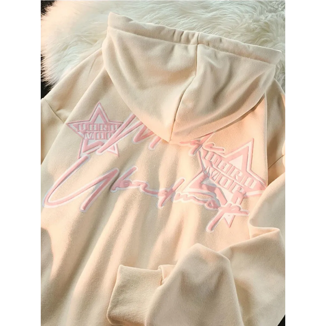 Y2K Vintage Zip-Up Hoodie