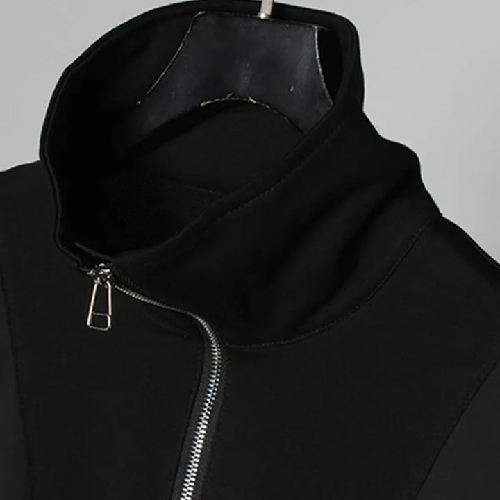 Techwear Zip Turtleneck Sweatshirt
